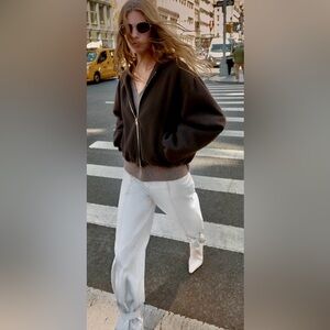 NWOT Zara Bomber Jacket Women’s Size L